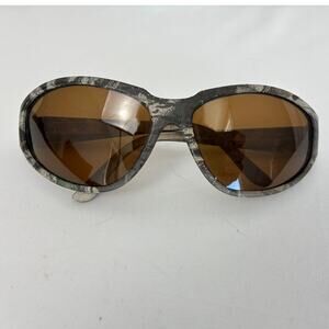 Knight & Hale Sunglasses Gray Camo Hunting Glasses Brown Lenses Polarized